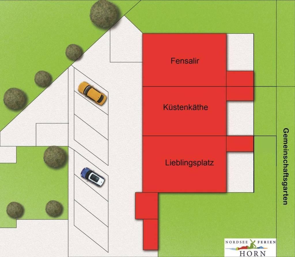 Kuestenkaethe Dornumersiel Zewnętrze zdjęcie